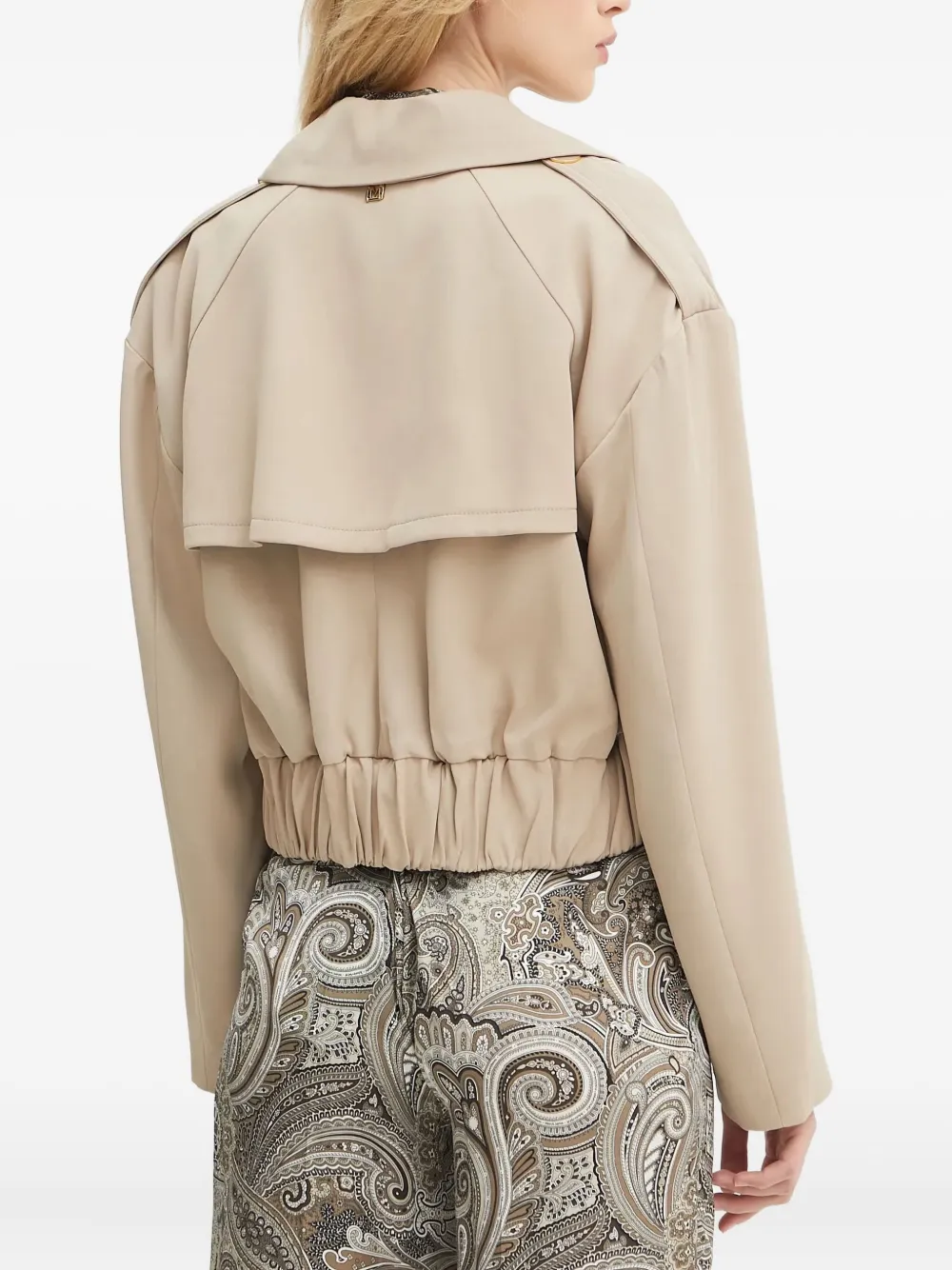 Marciano Button Double-breasted Jacket In Neutral