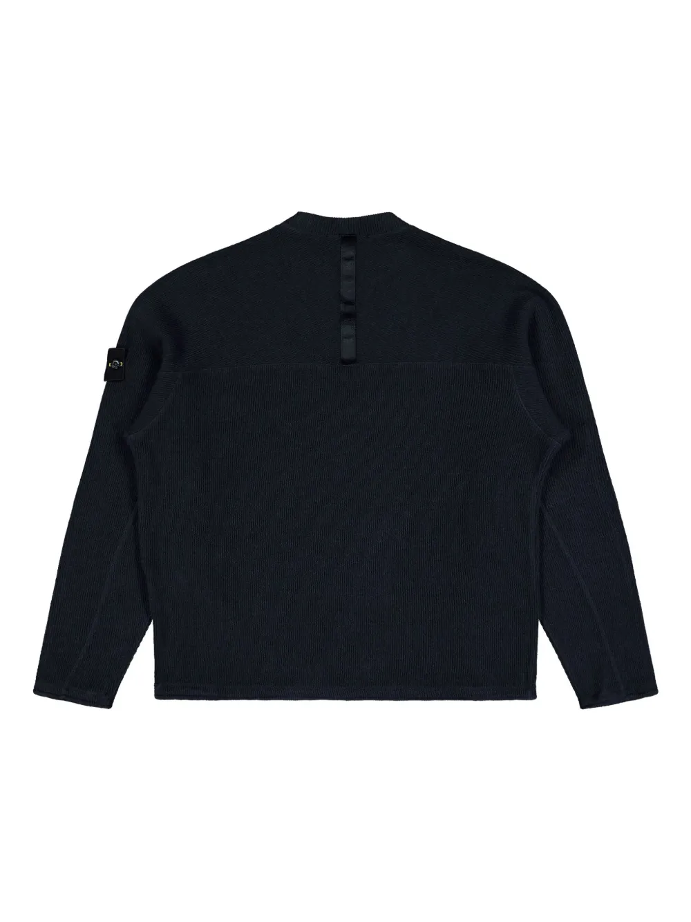 Stone Island back yoke-detail sweatshirt - Blauw