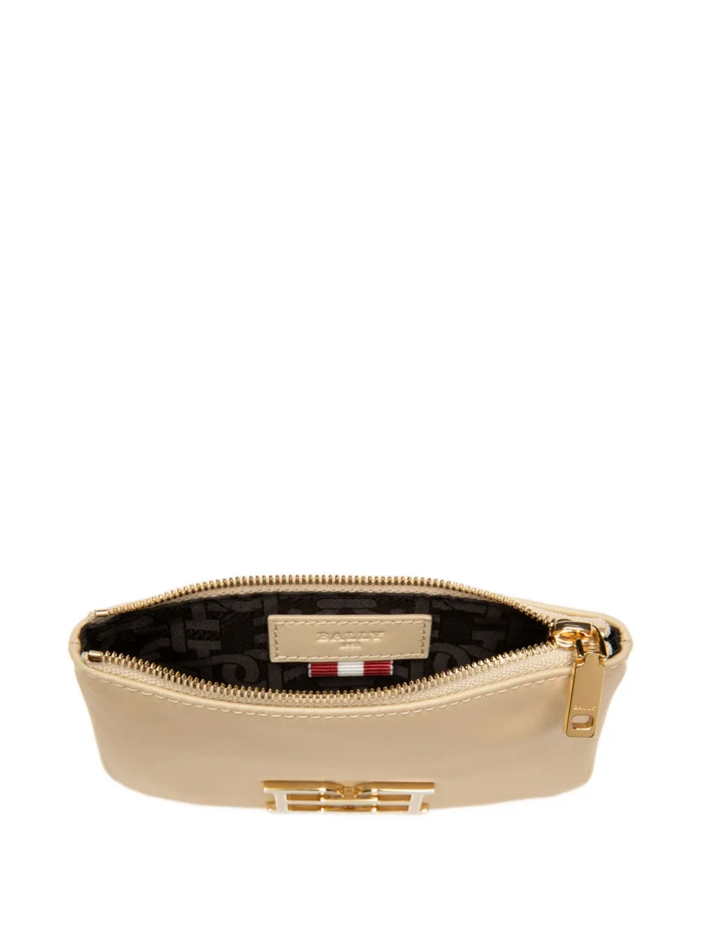 Bally Evod logo-plaque leather wallet - Beige