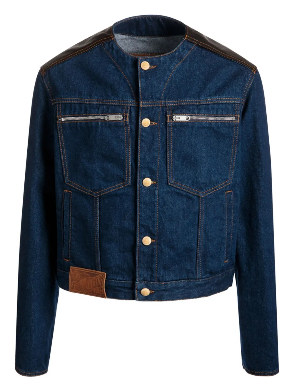 Bally Trucker cotton jacket | Blue | Image 1