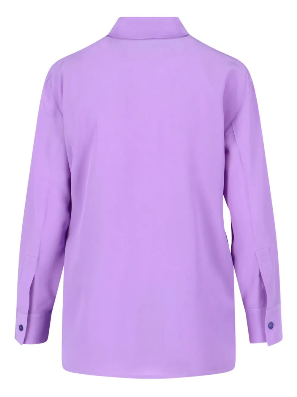 Gucci Gg Silk Shirt In Purple