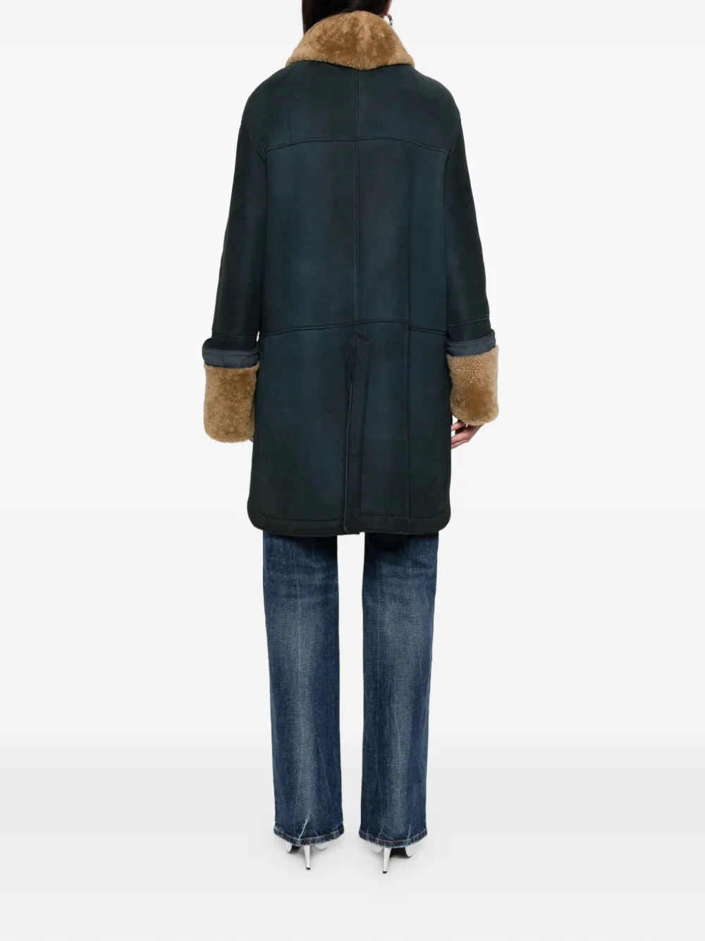 Romeo Gigli Pre-Owned 1990s ボタンコート | ブルー | FARFETCH JP