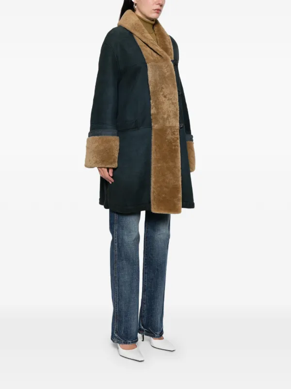 Romeo Gigli Pre-Owned 1990s ボタンコート | ブルー | FARFETCH JP