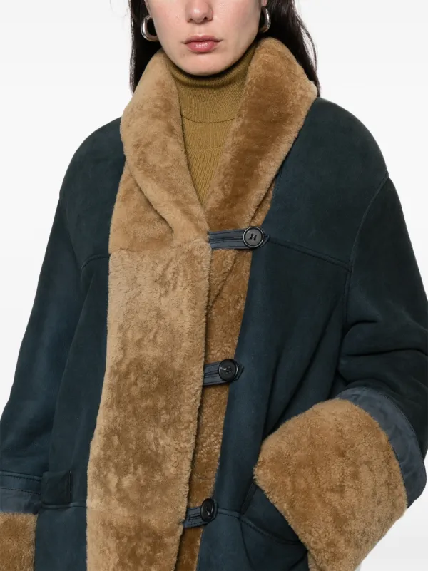 Romeo Gigli Pre-Owned 1990s ボタンコート | ブルー | FARFETCH JP