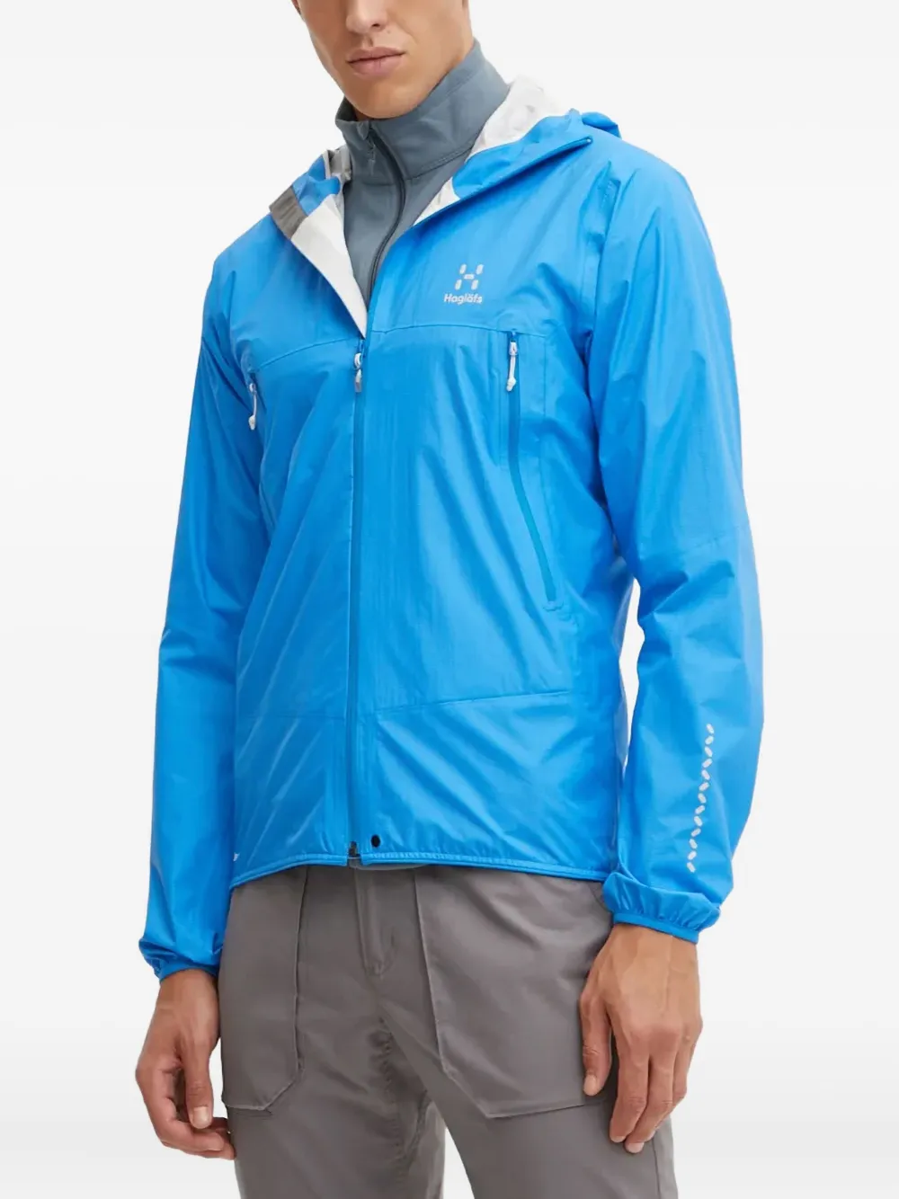 Haglöfs L.I.M zip-up hooded jacket | Blue | Image 1