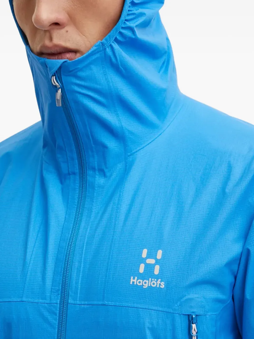 Haglöfs L.i.m Zip-up Hooded Jacket In Blue