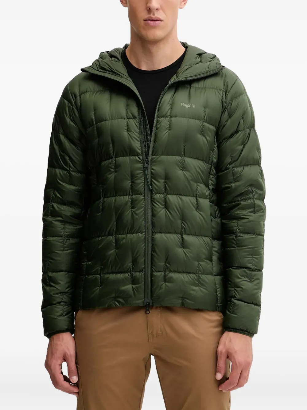 Haglöfs Hede hooded jacket | Green | Image 1