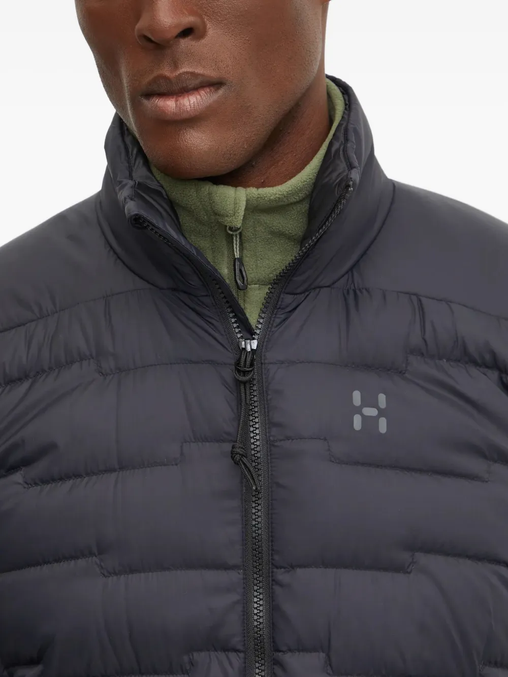 Haglöfs Roc Flash Down Zip-up Jacket In Blue