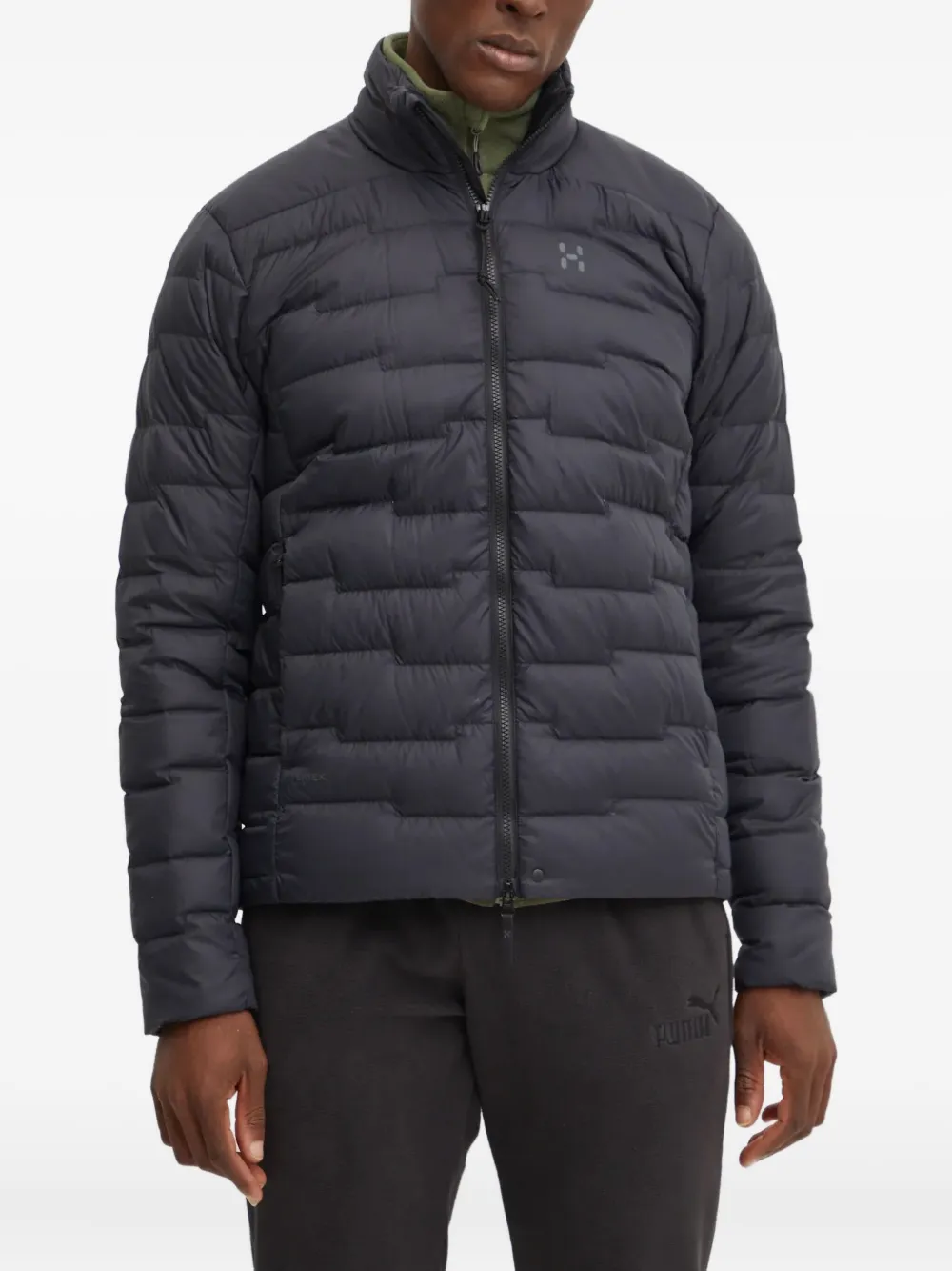 Haglöfs ROC Flash Down zip-up jacket | Black | Image 1