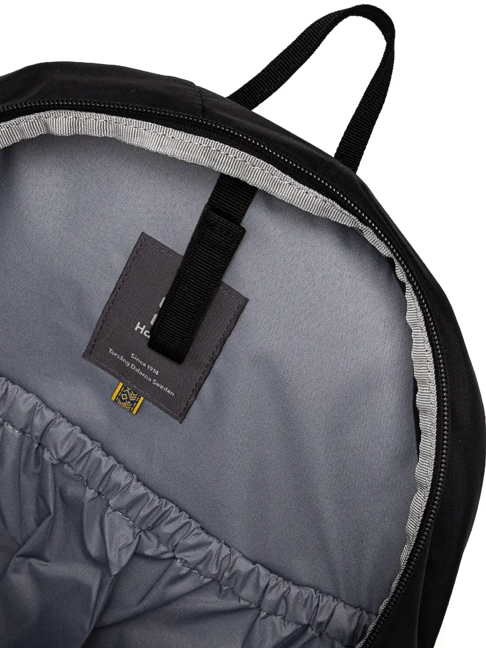 Haglöfs Vide Logo Drawstring Backpack In Black