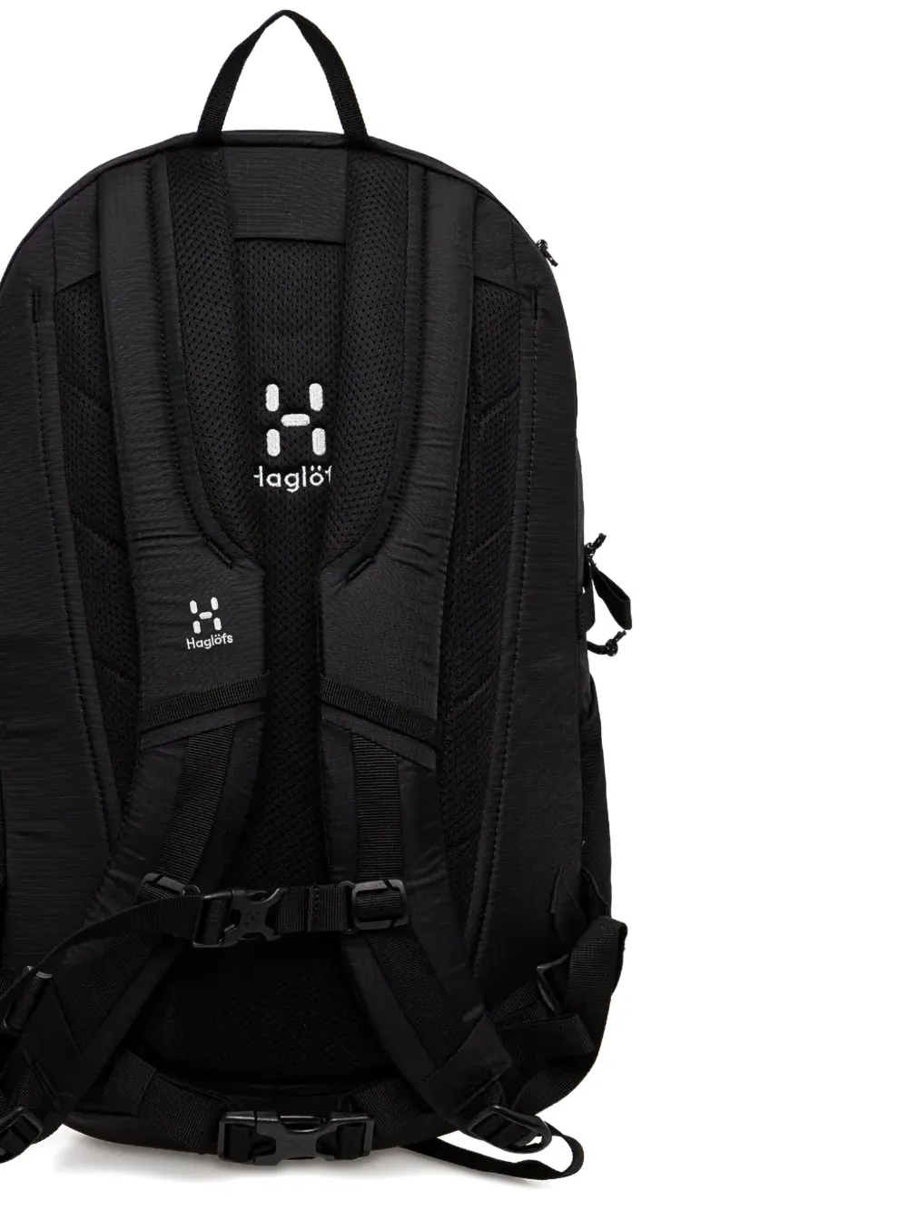 Haglöfs Vide Logo Drawstring Backpack In Black