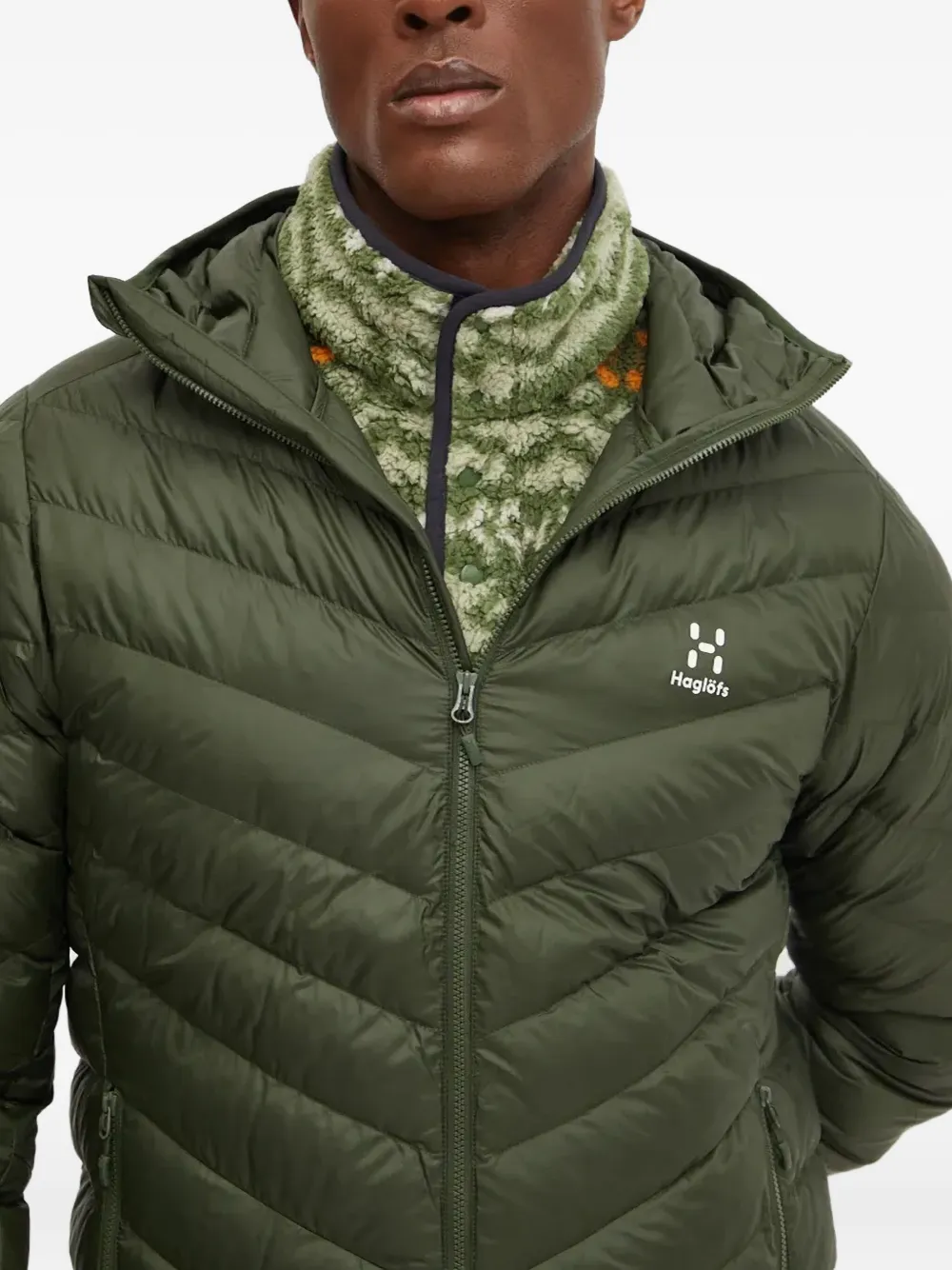 Haglöfs Särna Mimic Hooded Jacket In Green