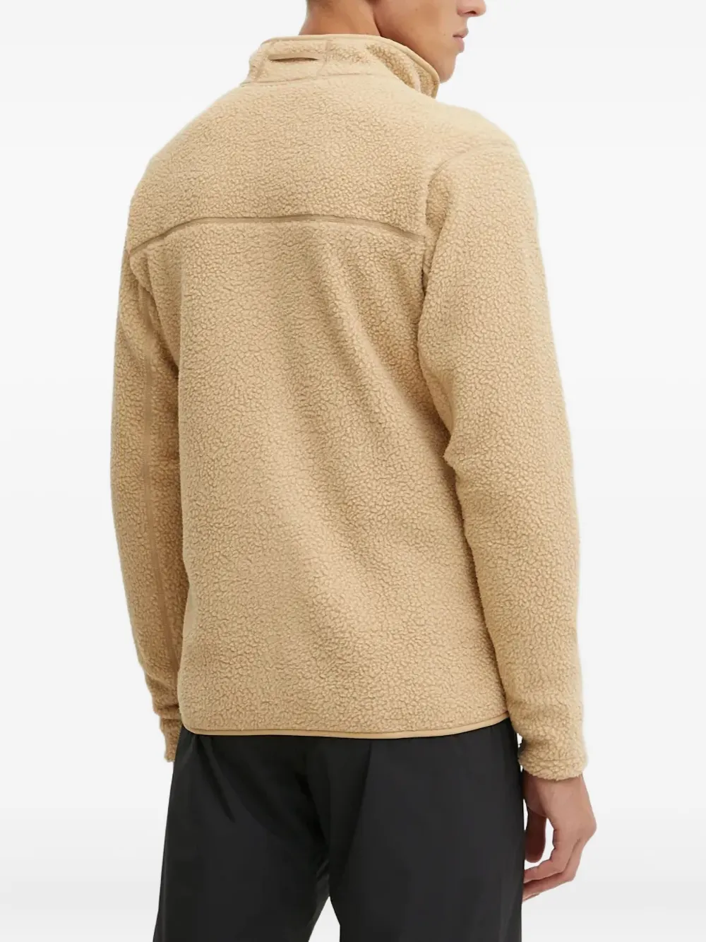 Haglöfs Mossa Pile Zip-fastening Jacket In Neutral