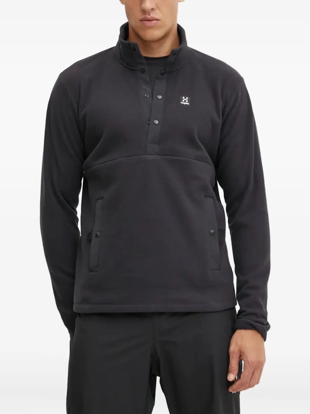 Haglöfs Mora half-buttoned sweatshirt | Black | Image 1