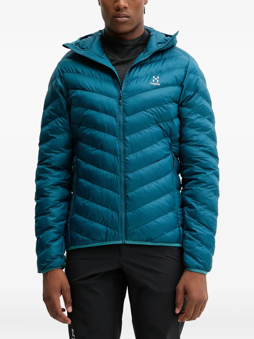 Haglöfs Särna Mimic hooded jacket | Blue | Image 1