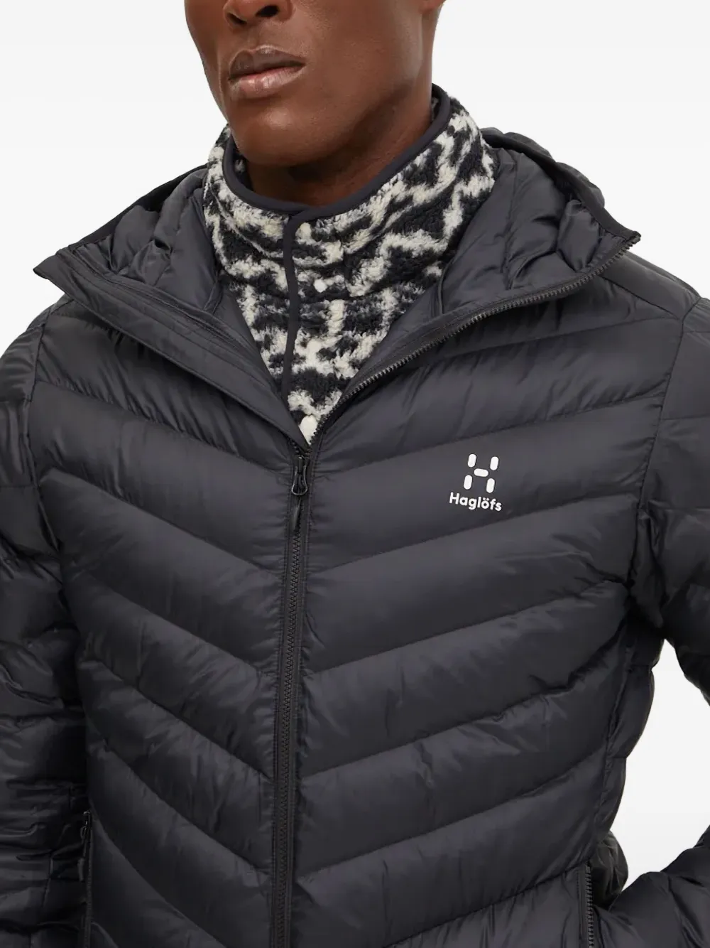 Haglöfs Särna Mimic Hooded Jacket In Blue