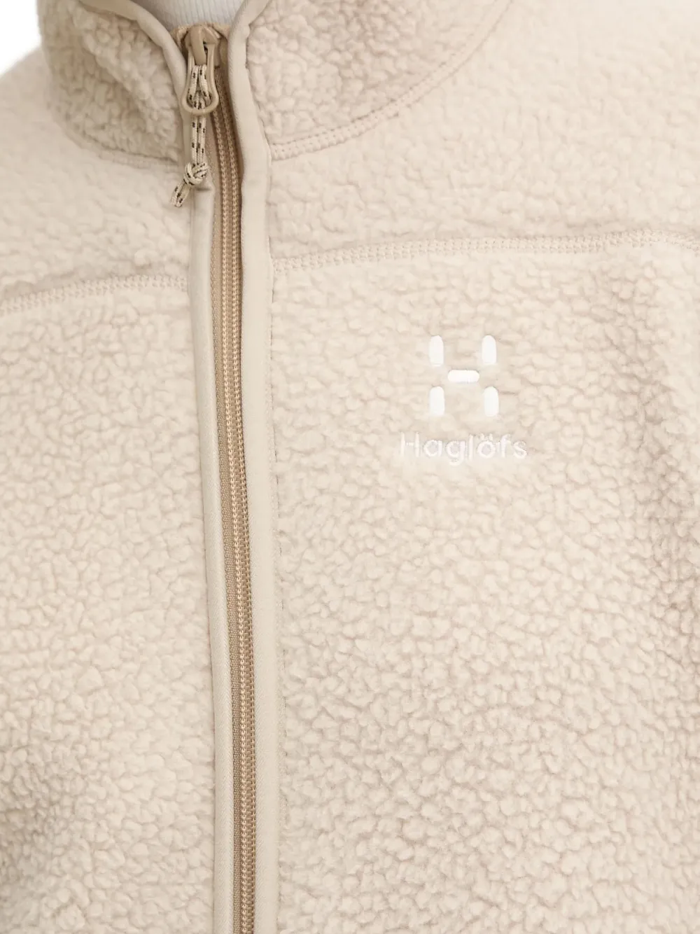  Haglöfs Mossa Zip Fleece Sweatshirt - Neutrals 