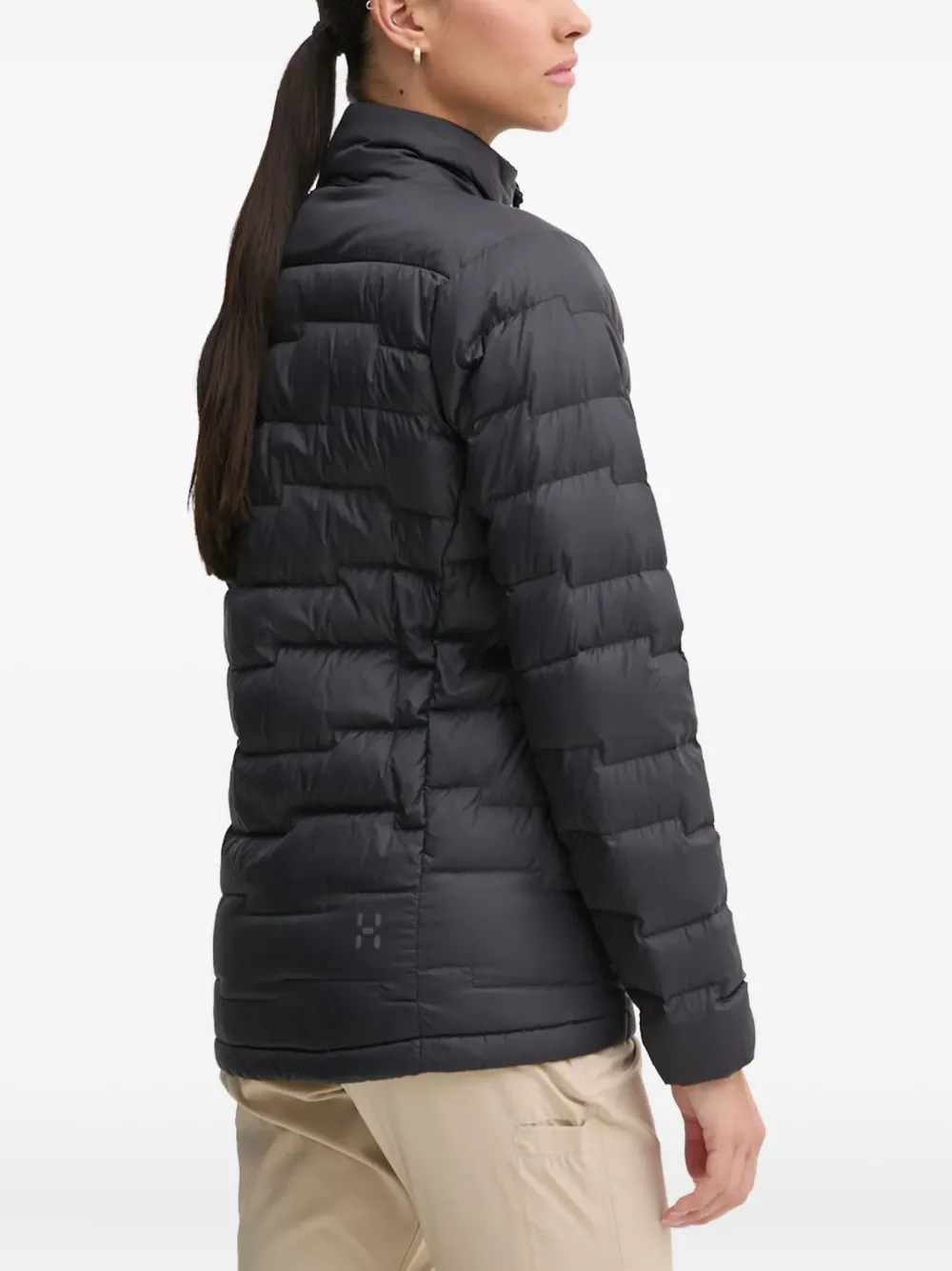 Haglöfs Roc Flash Down Quilted Jacket In Black