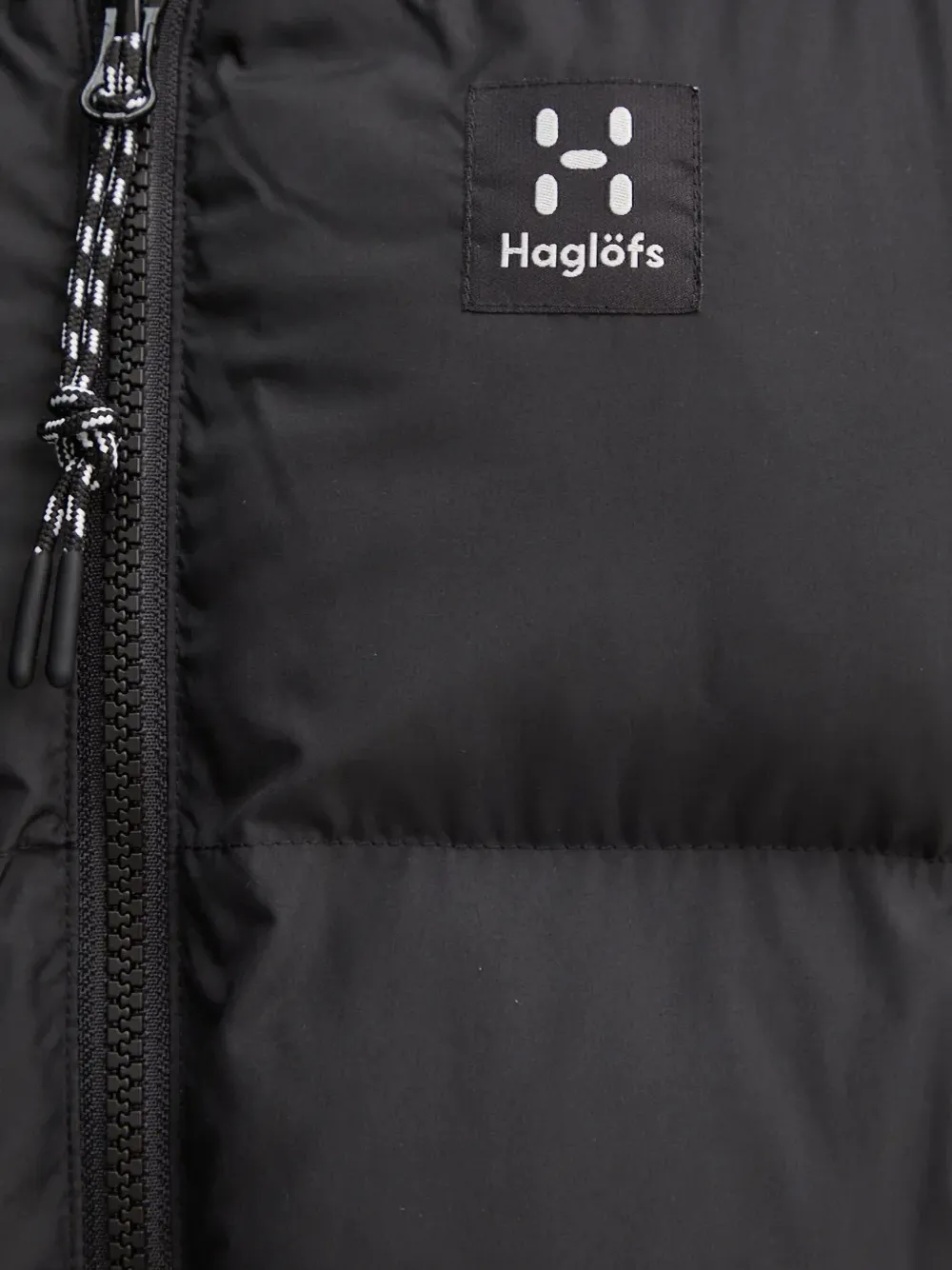 Haglöfs Furudal Mimic Hooded Coat In Black