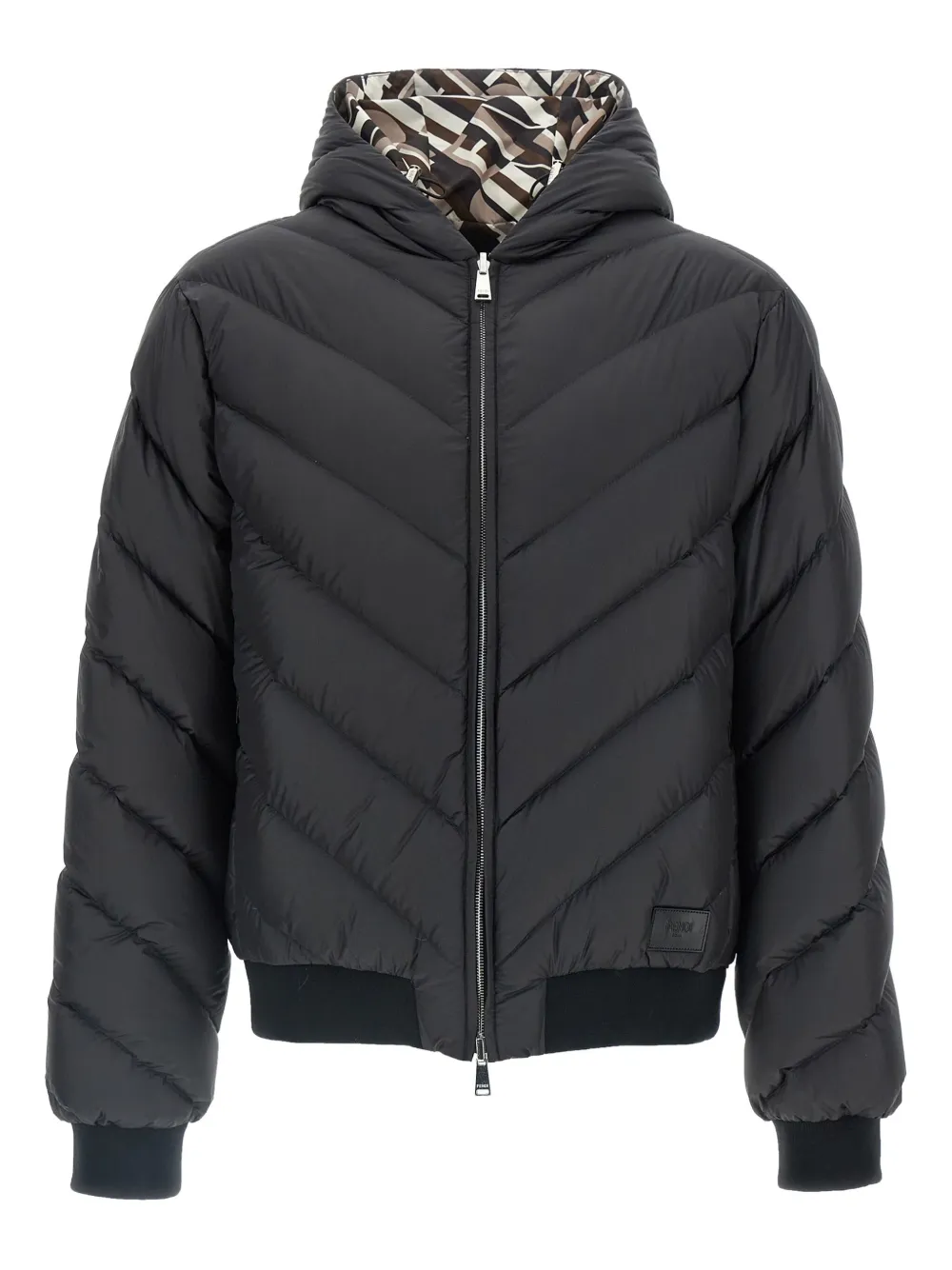 FENDI reversible quilted jacket | Black | Image 1