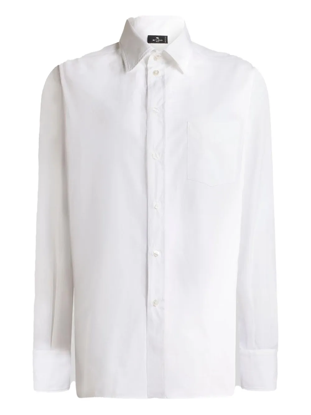 ETRO T-shirt con taschino - Bianco