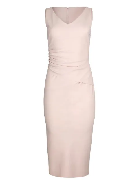 Greta Constantine Ruched Swallow Dress
