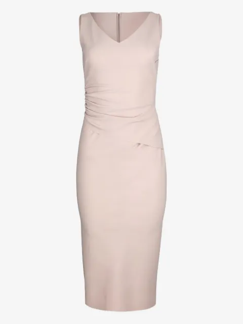 Greta Constantine Ruched Swallow Dress