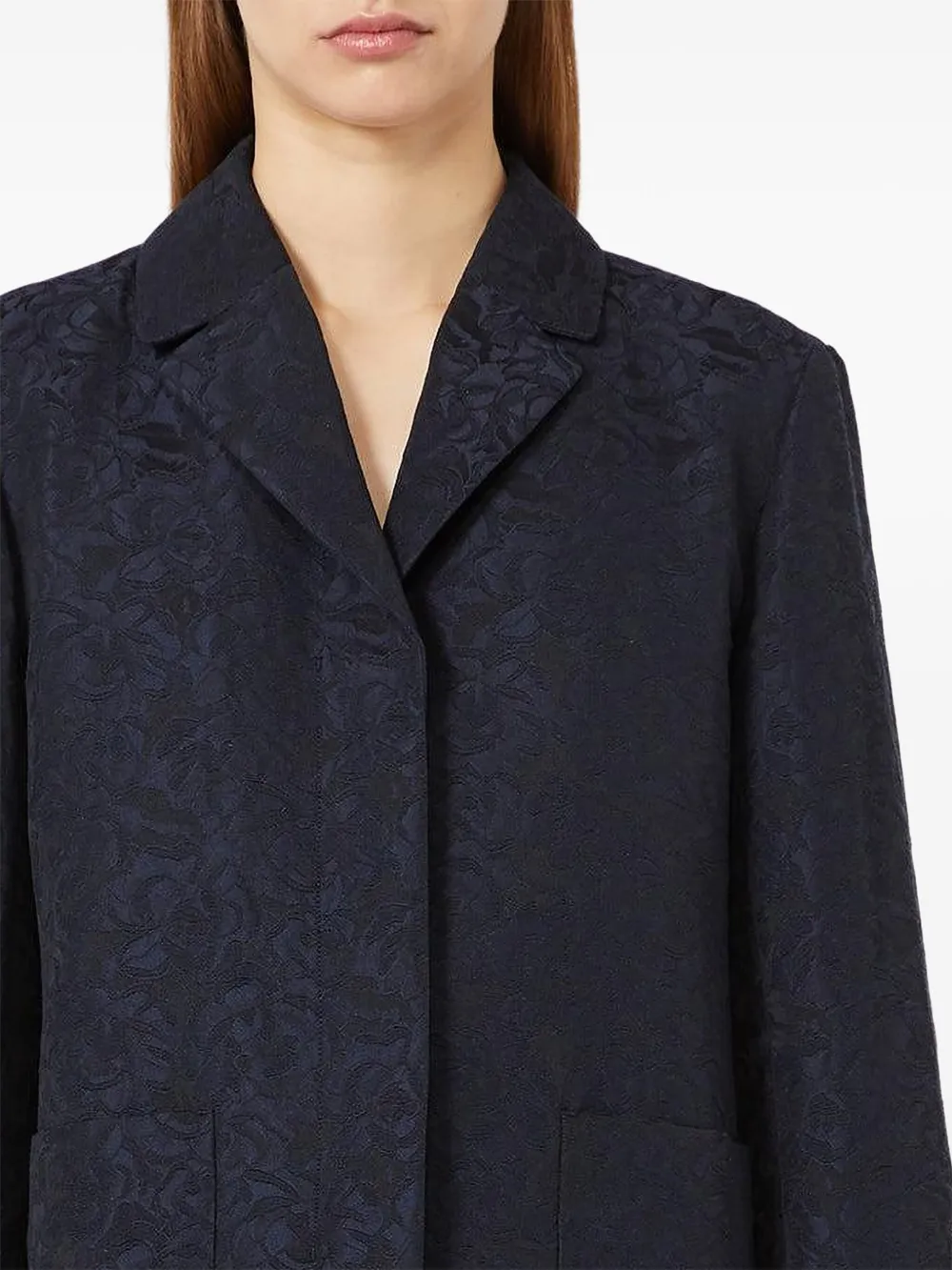  's Max Mara Long-sleeve Blazer - Blue 