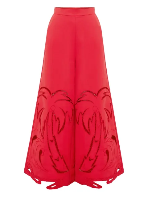 Leo Lin Theodora cutout-detail trousers