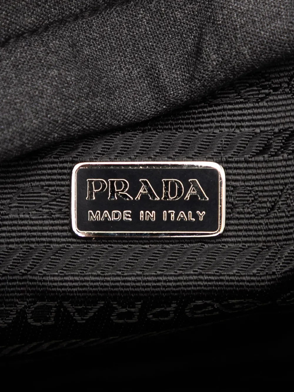 PRADA Pre-owned 1995 Polyester Pouch In Gray