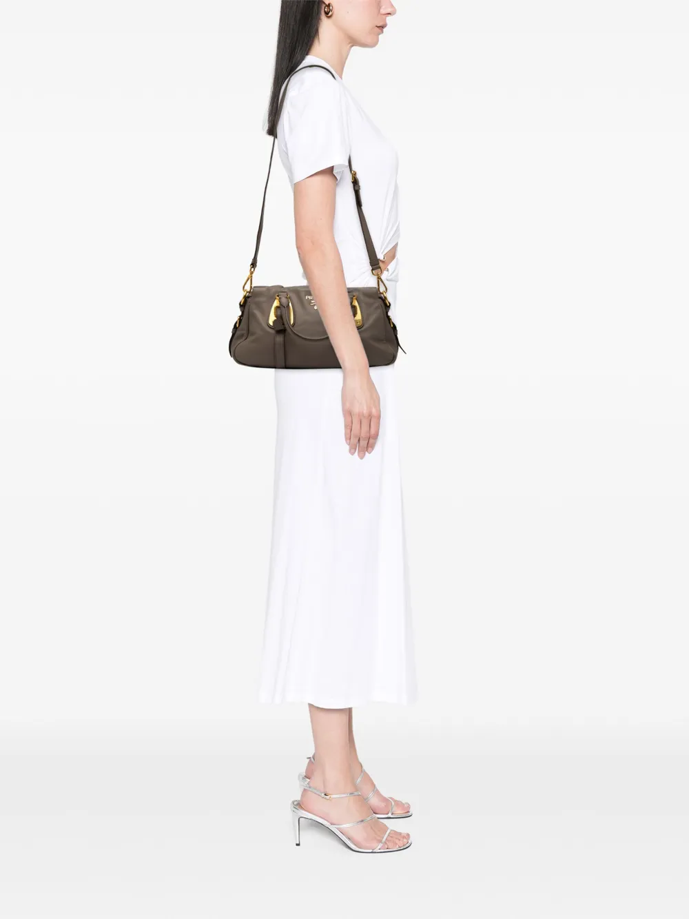 Prada Pre-Owned 2010-2025 Soft Calfskin Shopping satchel | Pre-Owned | Image 2