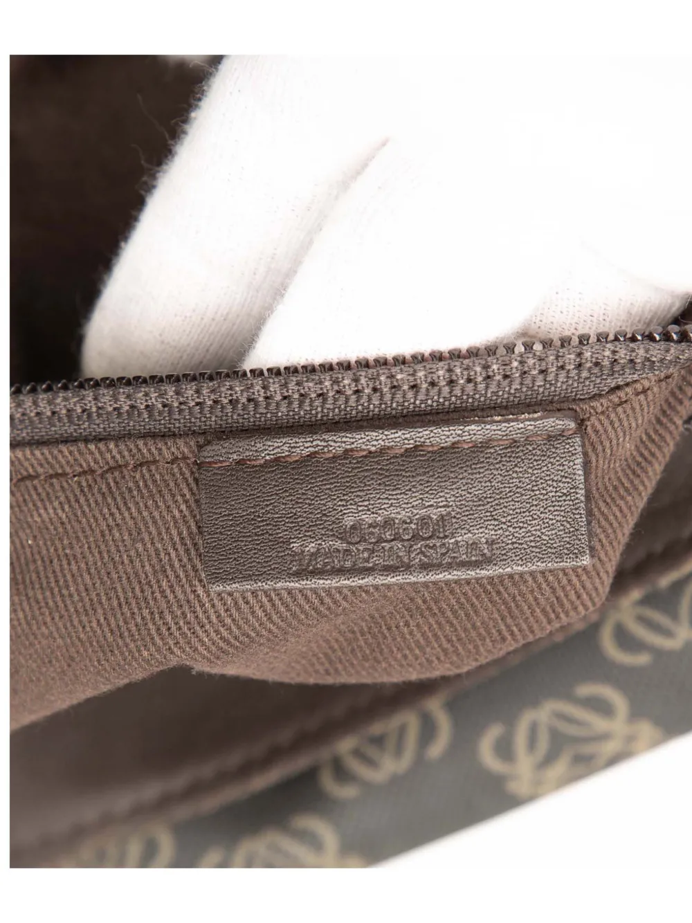 Pre-owned Loewe 2010-2025 Anagram Coated Canvas Flap Crossbody Bag In Brown