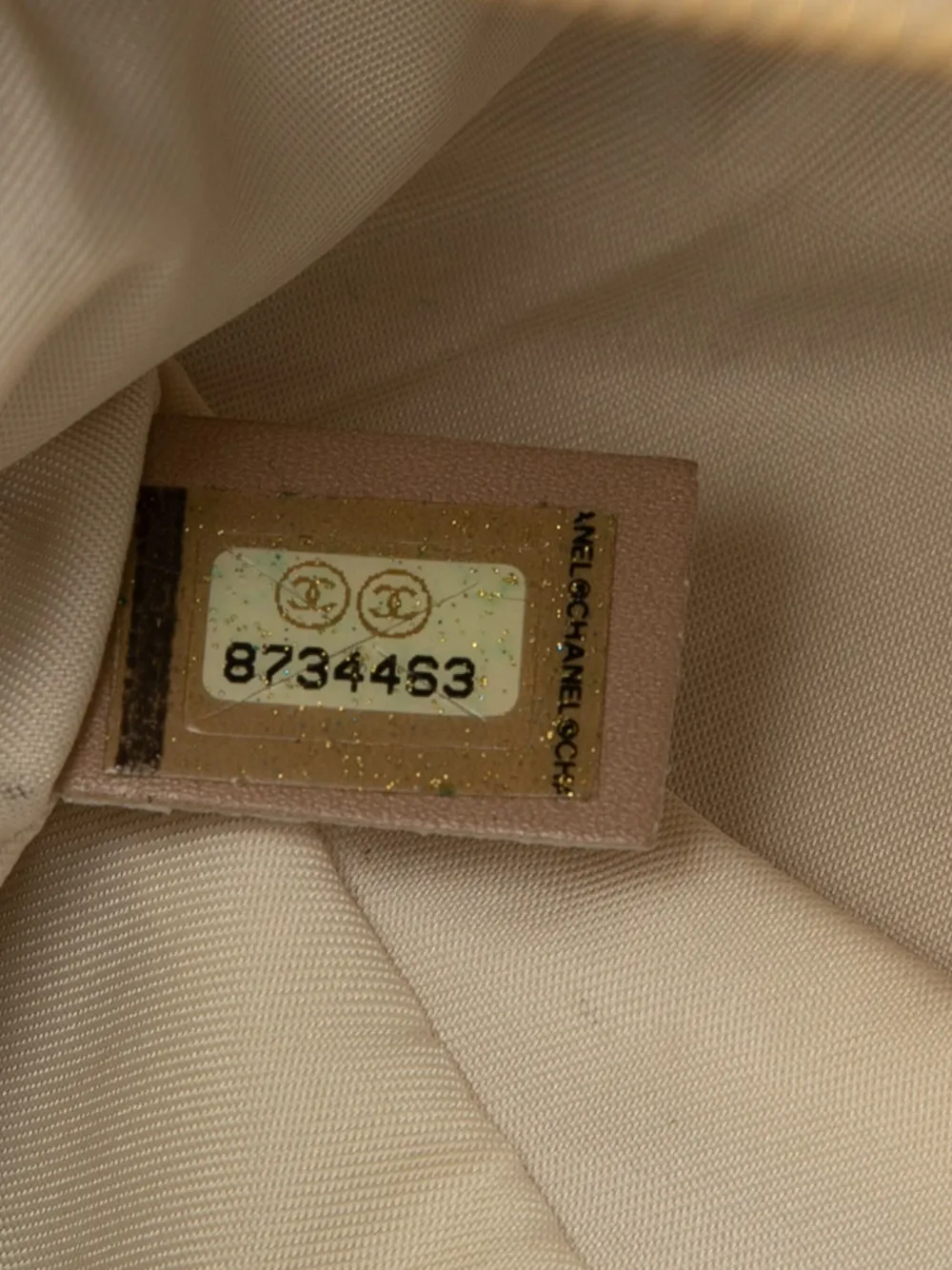 Pre-owned Chanel 2003-2004 New Travel Line Nylon Handbag In Brown