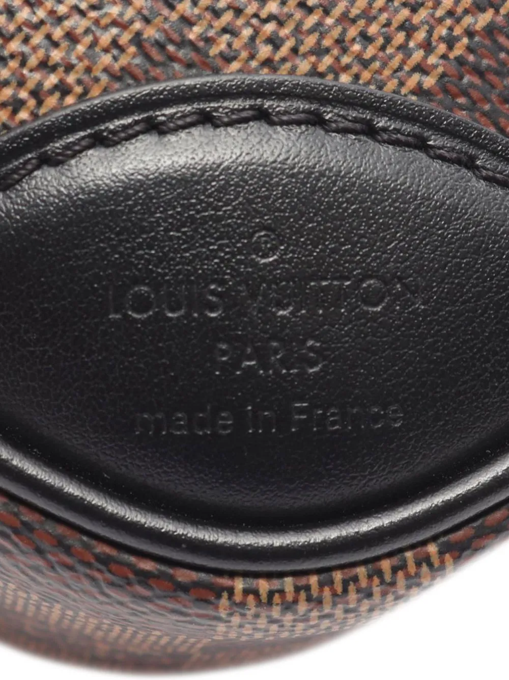 Pre-owned Louis Vuitton 2021-2025 Damier Ebene Valisette Souple Bb Satchel In Brown