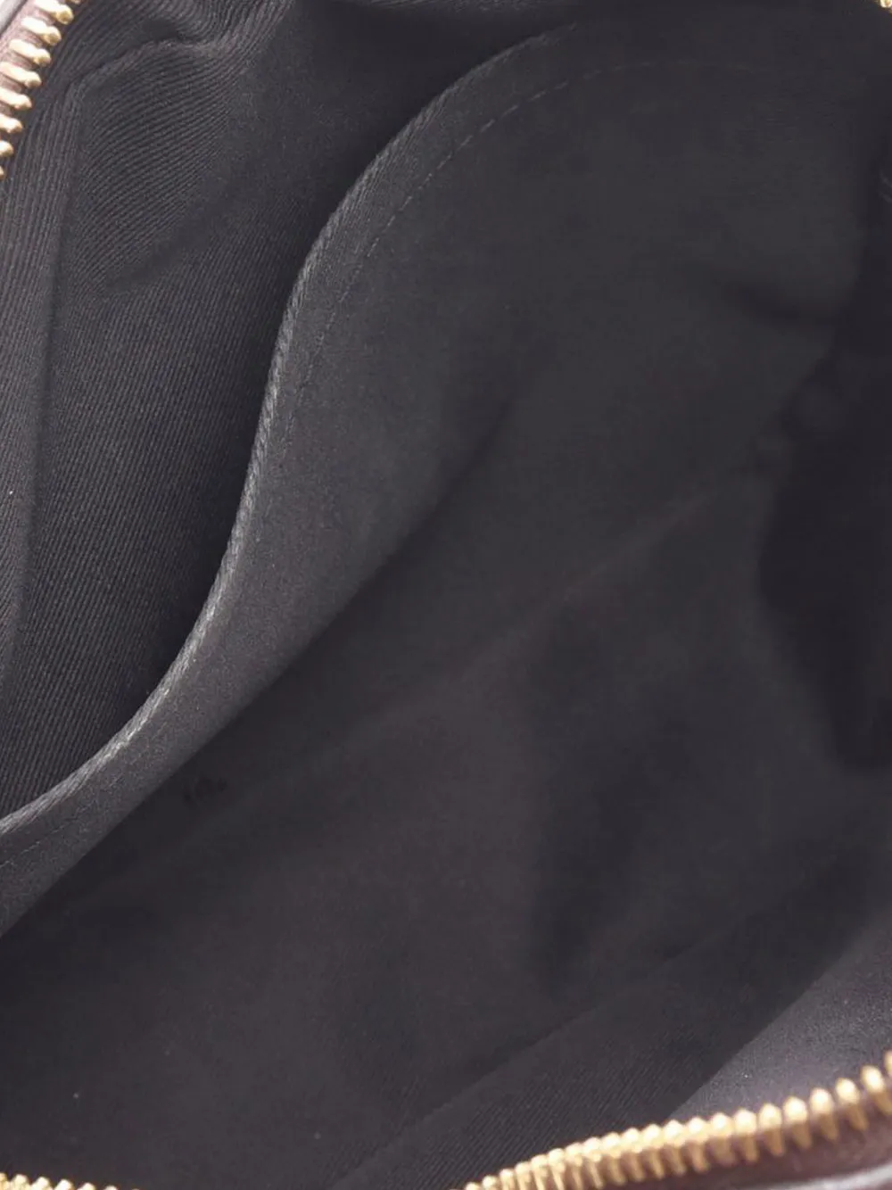 Pre-owned Louis Vuitton 2021-2025 Damier Ebene Valisette Souple Bb Satchel In Brown