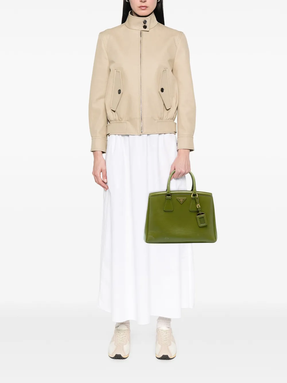 Prada Pre-Owned Vernice Parabole totebag i Saffiano-läder från 2000-2025 | Pre-Owned | Image 2