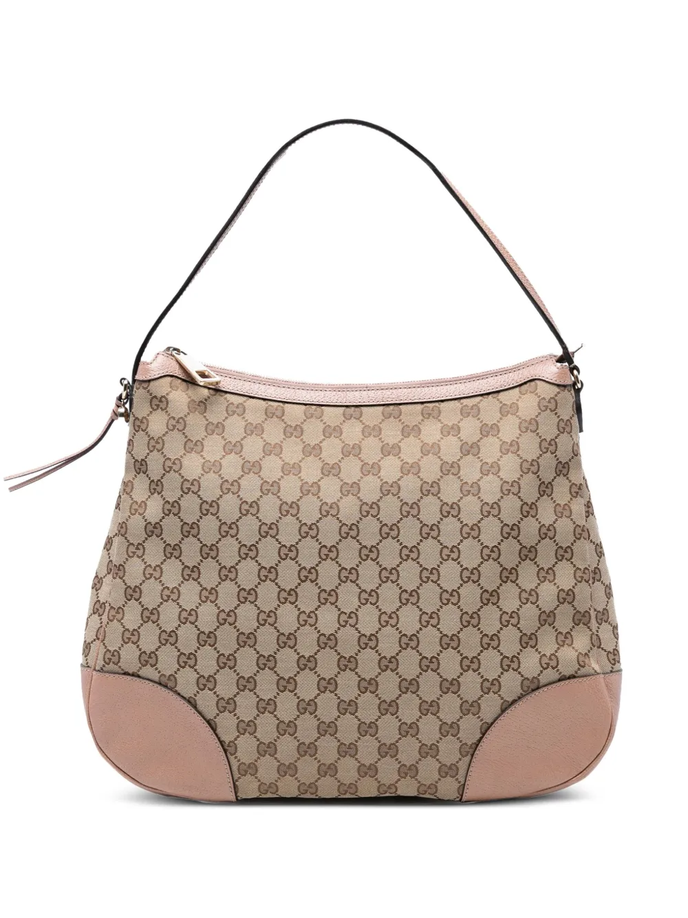 Gucci Pre-Owned 2016-2025 GGキャンバス ブリー ショルダーバッグ - ブラウン