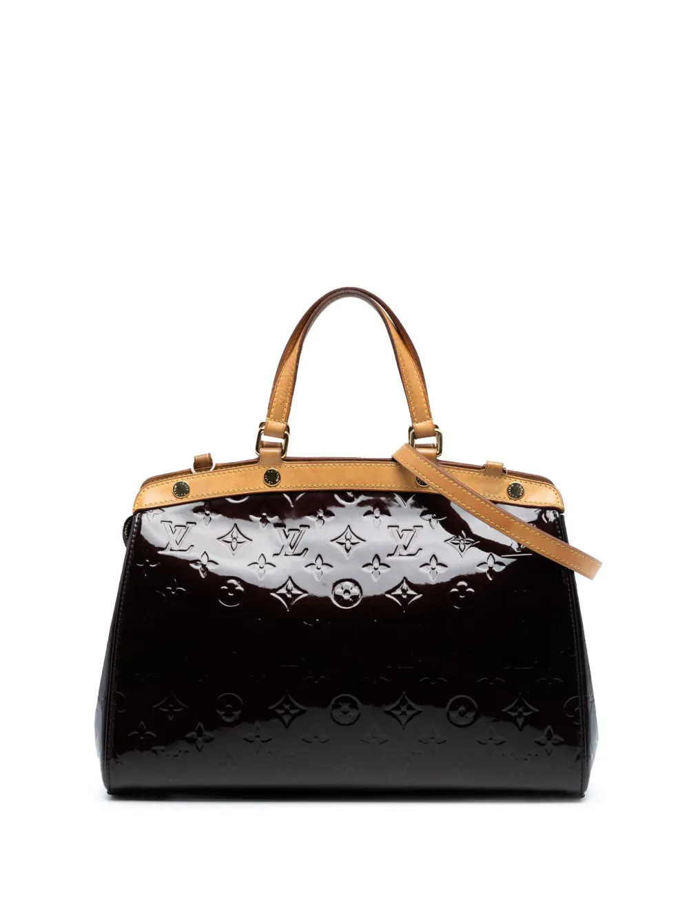 Louis Vuitton Pre-Owned 2014 モノグラム ヴェルニ ブレア PM サッチェルバッグ - パープル Louis Vuitton Pre-Owned 2014 モノグラム ヴェルニ ブレア PM サッチェルバッグ - パープル