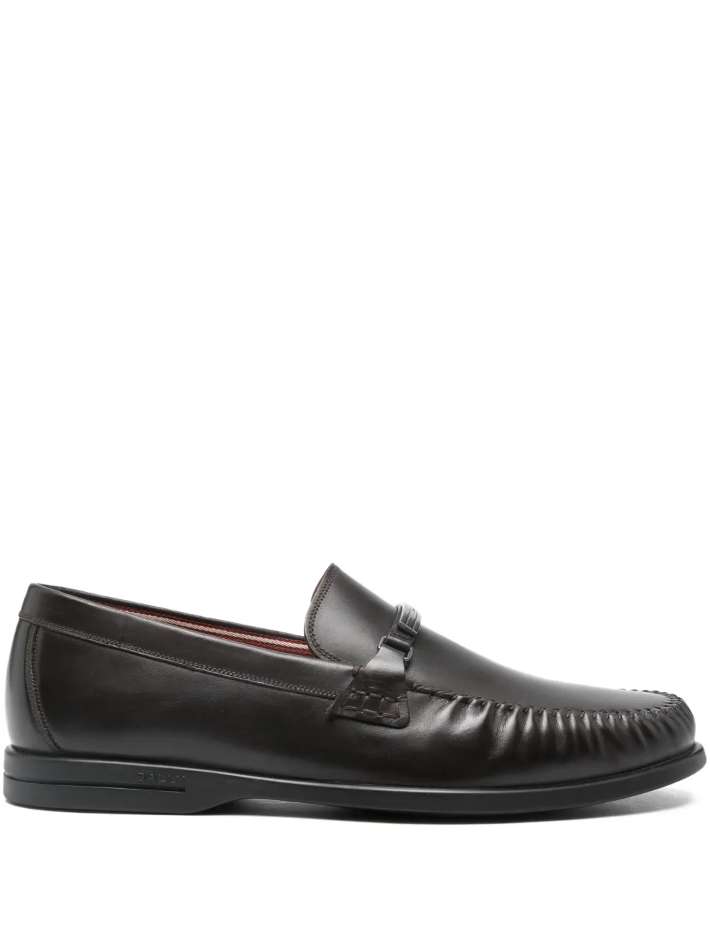 Bally Seddik strap-detail loafers | Brown | Image 1