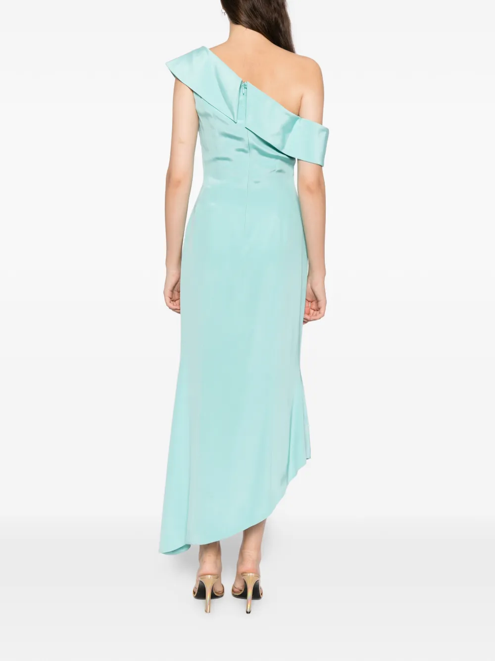Saiid Kobeisy Asymmetrische jurk Blauw