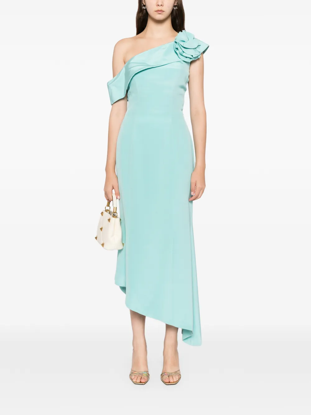 Saiid Kobeisy Asymmetrische jurk - Blauw