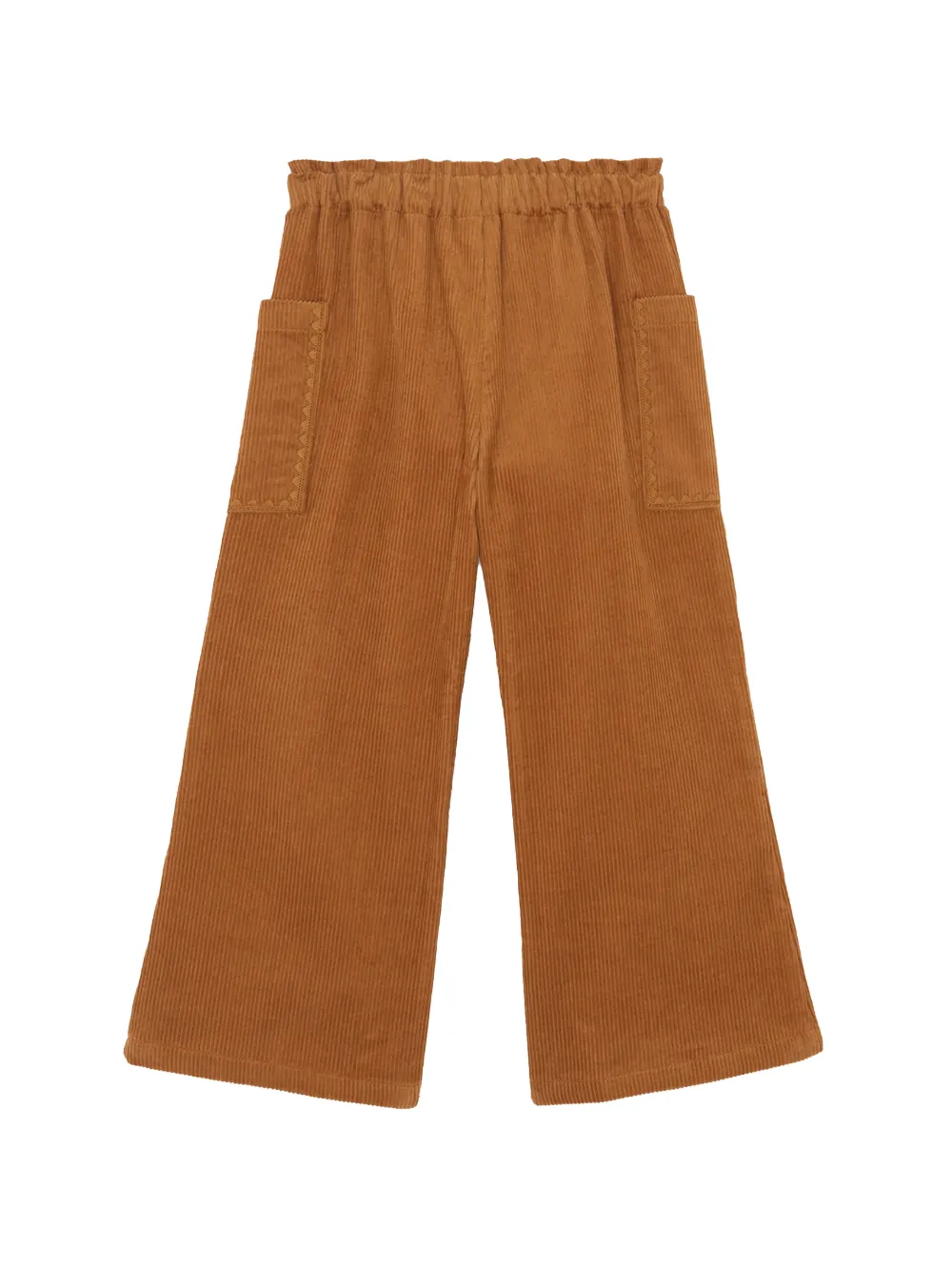 Bonton corduroy side-pockets casual trousers - Marrone