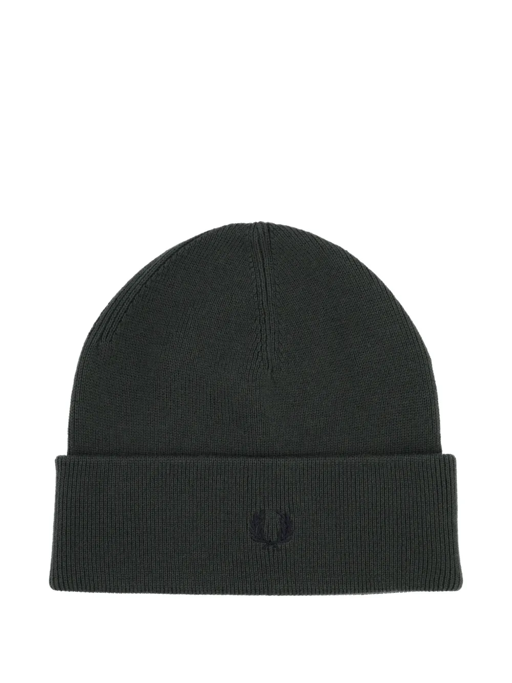 Fred Perry logo-embroidered beanie hat - Verde
