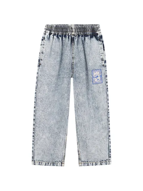 Kenzo Kids Jeans mit Logo-Patch