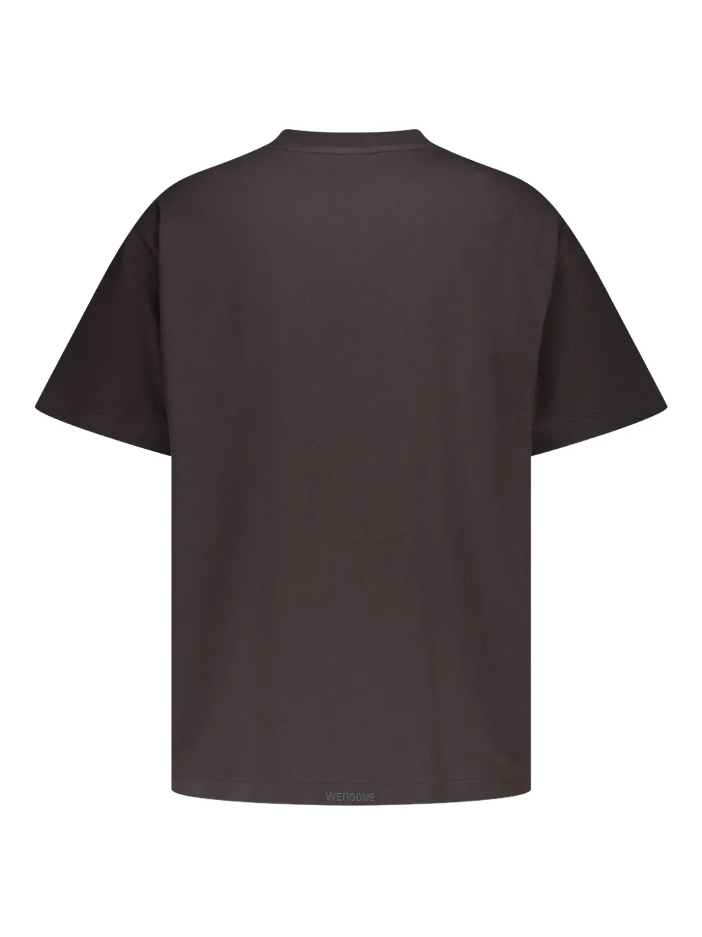 We11done T-shirt met grafische print - Grijs