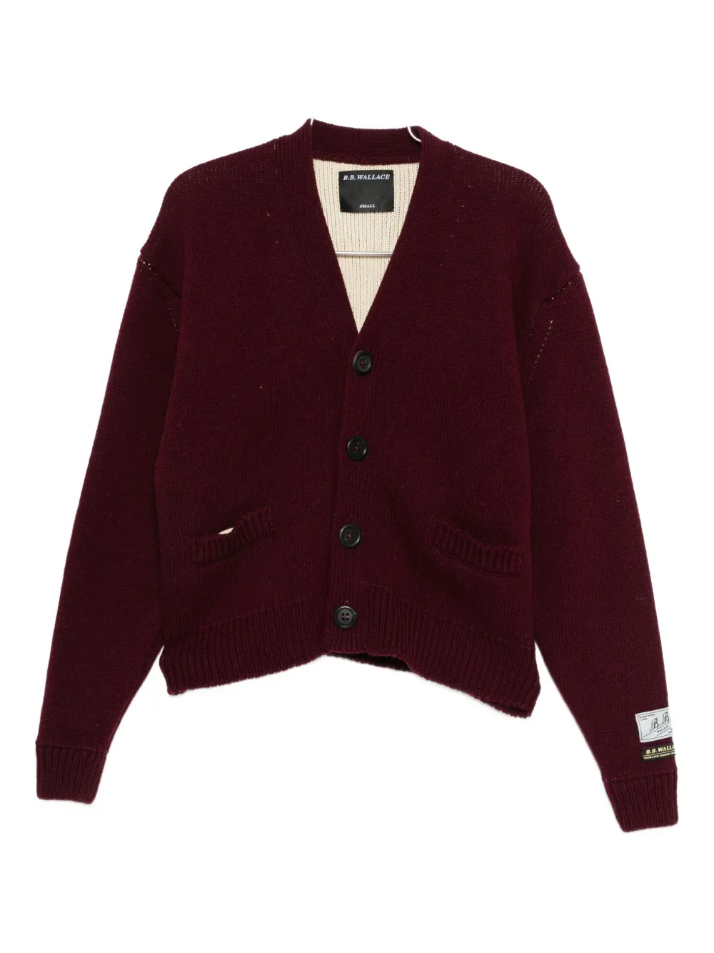 B.b. Walace Wylie Cardigan In Red