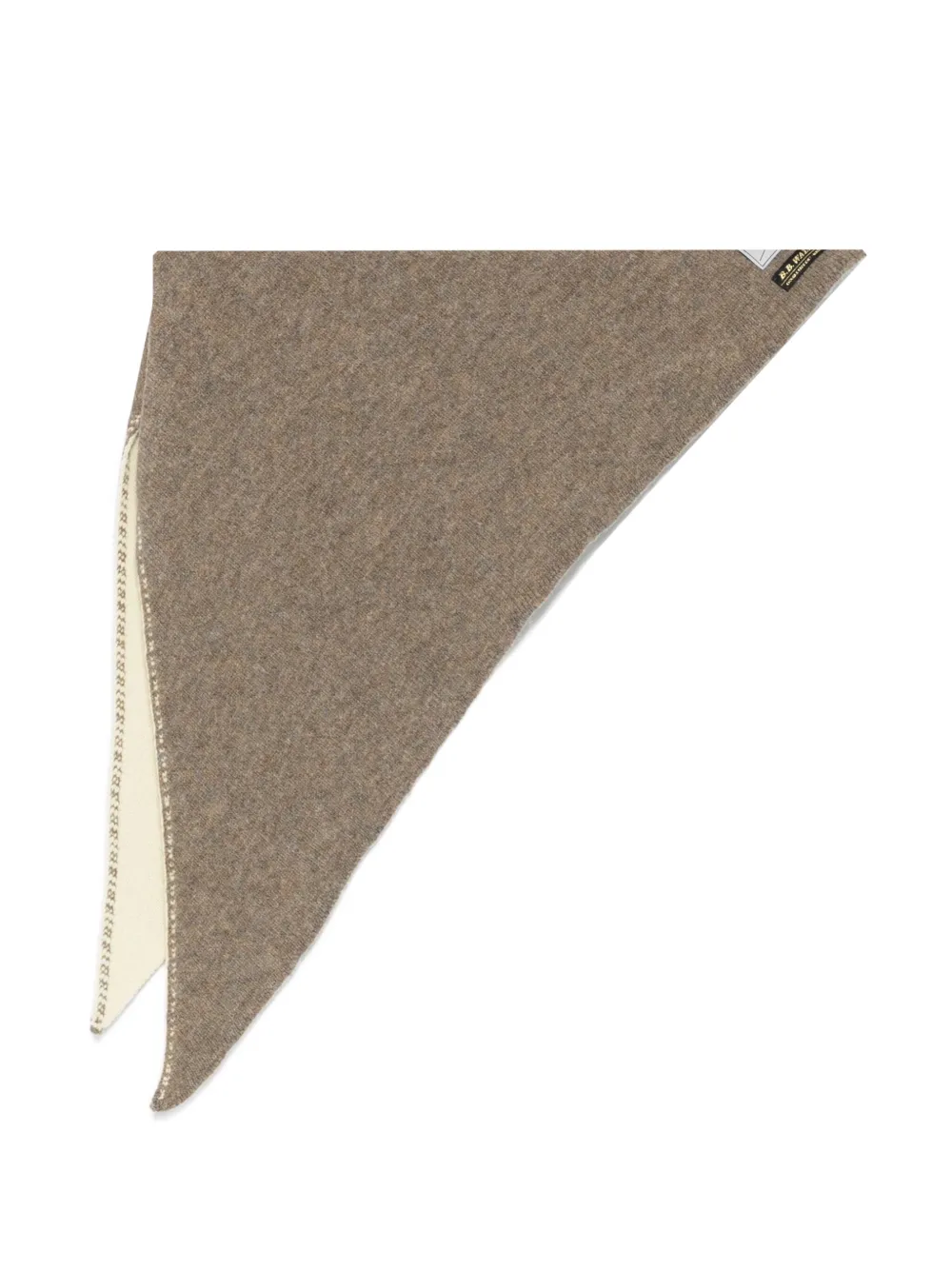 B.B. Walace Adamslogo-patch scarf - ニュートラル