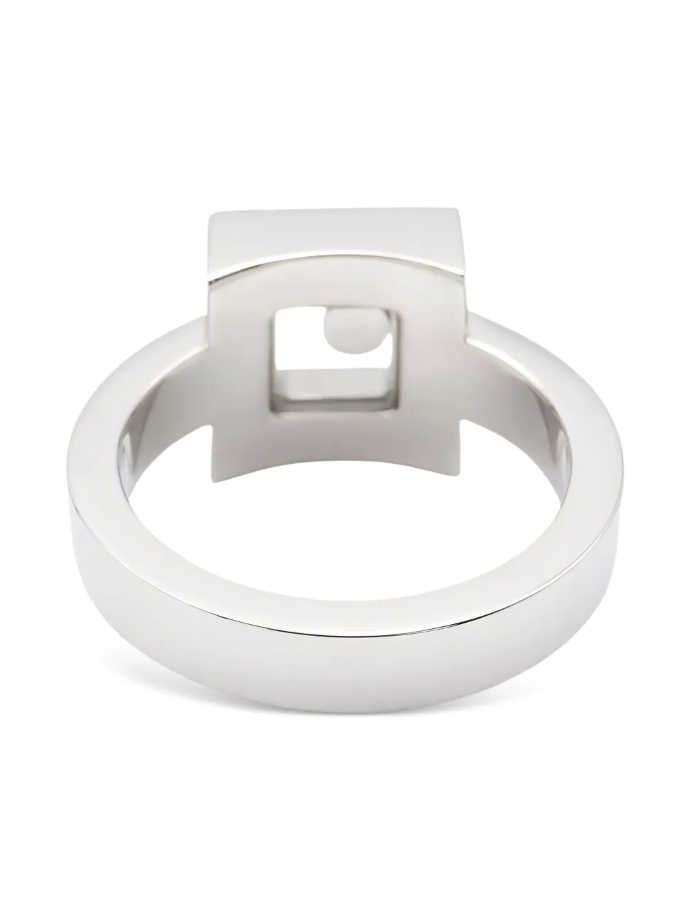 Chopard Pre-Owned 2010s 18K white gold Happy Diamonds ring | Image 2