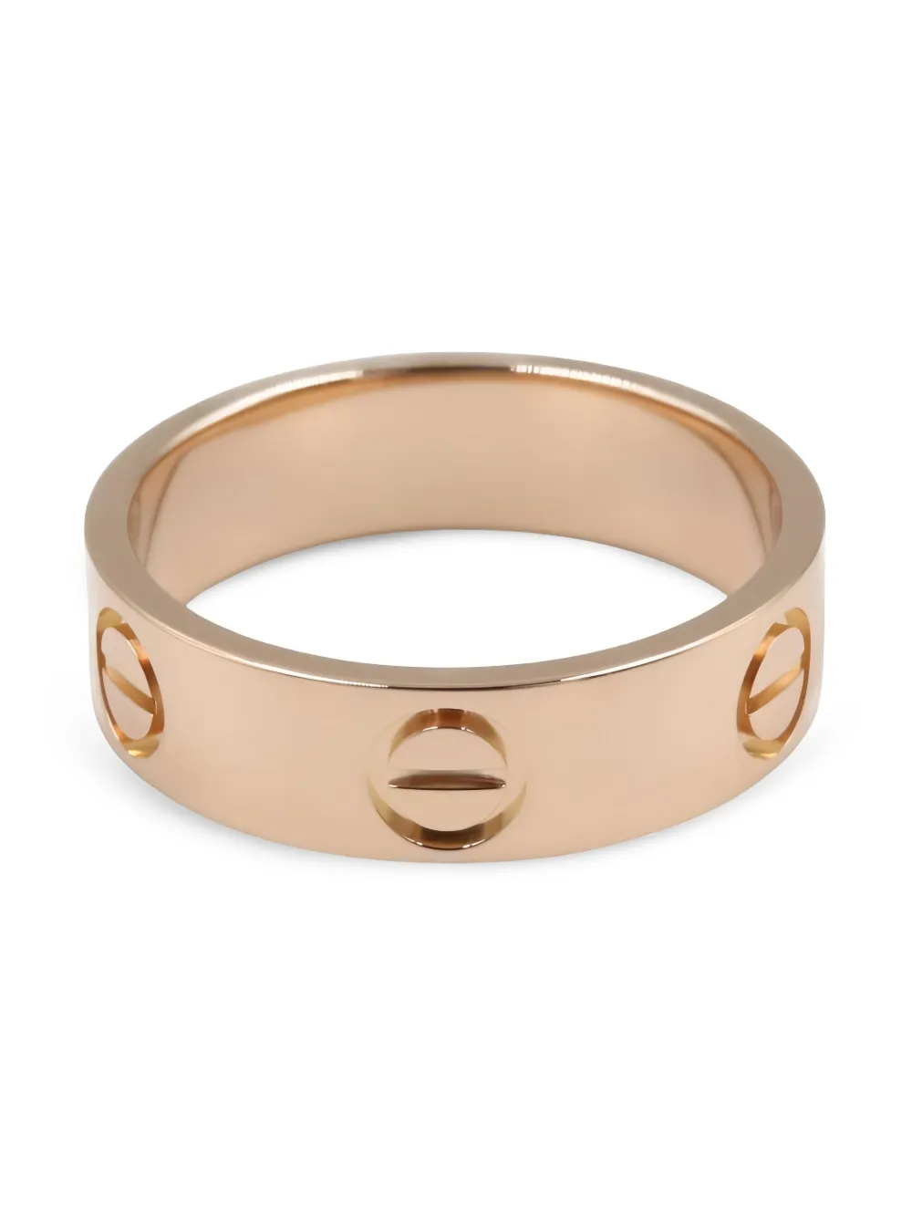 Cartier 2010s ラブ リング 18Kローズゴールド - ピンク