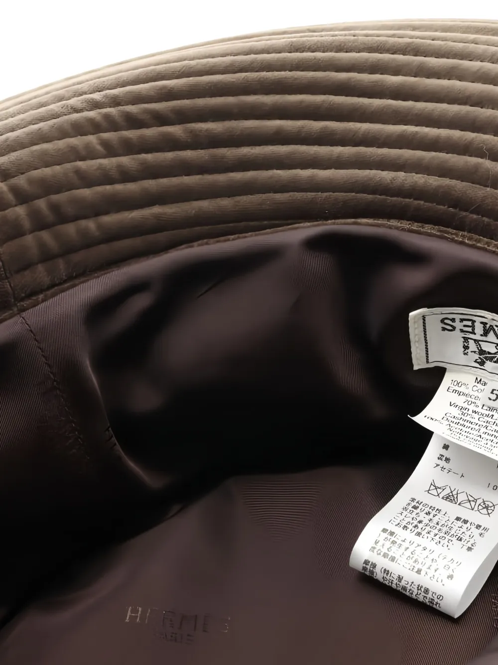 HERMES Pre-owned 2000s Felted Hat In Gray